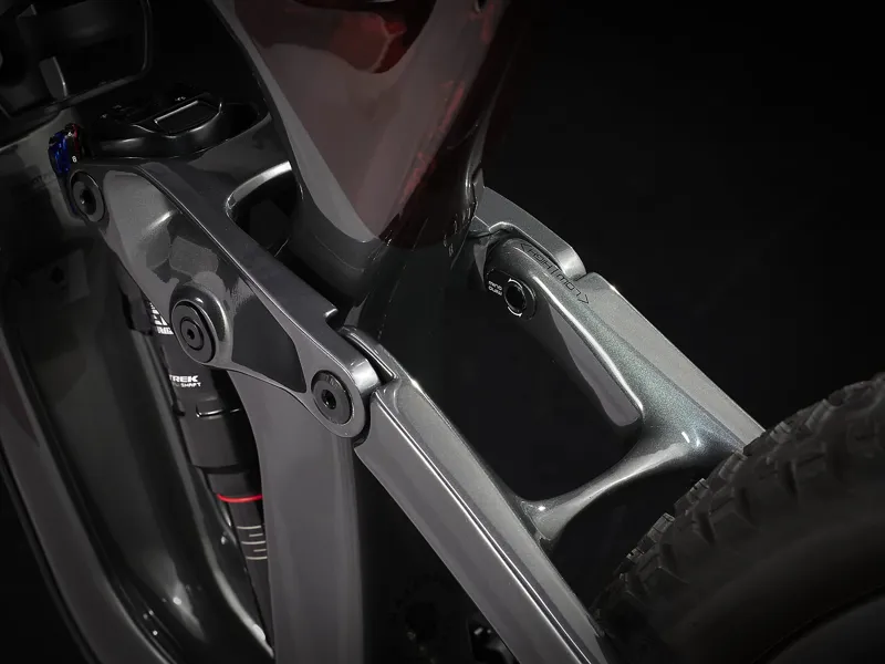 TREK Slash 9.8 GX AXS Full Suspension Mountain Bike in Lithium Grey-5